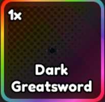 Dark Greatsword | Anime Last Stand | Fast Delivery